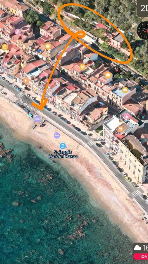 B&B Villa Vittoria Джардини Наксос Екстериор снимка